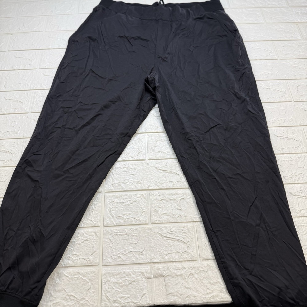 The North Face Womens Black Tapered Activewear Joggers Size Large